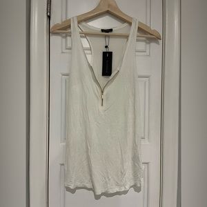 Dynamite white tank top